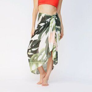 VIRGINIA WOLF MULTI-WEAR wrap NWOT tropical print sarong